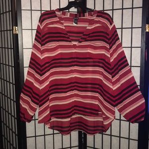 💥PLUS SIZE💥 Mutli Colored Blouse